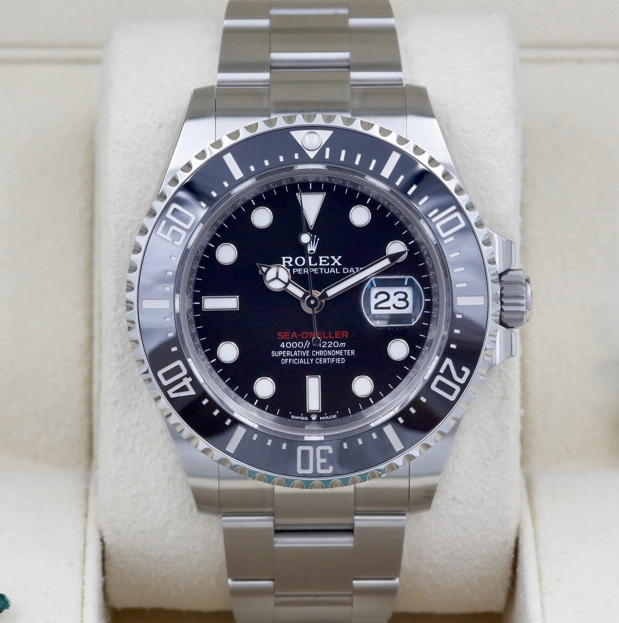 Rolex Sea-Dweller 43  126600 Black 43mm Unworn 2021 Box and Papers